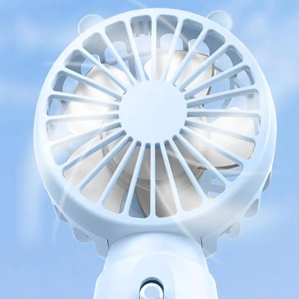 Handheld Mini Fan, Portable Summer Fan, Battery-Powered Pocket Fan, Air Cooling Effect, Mini Cooling Fan with Silent Design, Ideal for Travel, Camping, and Outdoor Activities. (15X7Cm, Random Color)