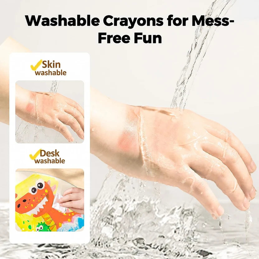 Washable Crayons Oil Pastels