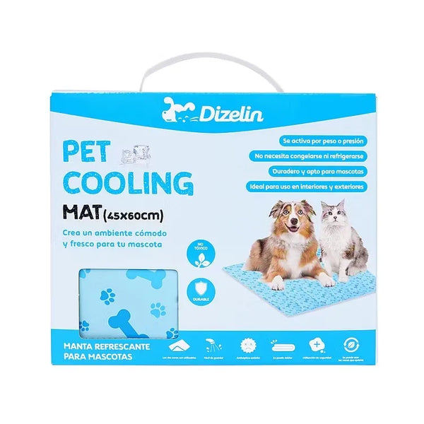 Self-Cooling Mat for Dogs and Cats, Pets, for Sofa, Bed or Car, Washable Mat for Pets, Small, Medium and Large Animals, for Summer