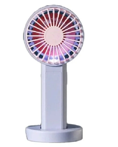 Mini Handheld Fans with Lithium Battery, USB Powered Personal Fan, Small Fan with Night Light. Portable Fan Mini Portable Air Conditioner
