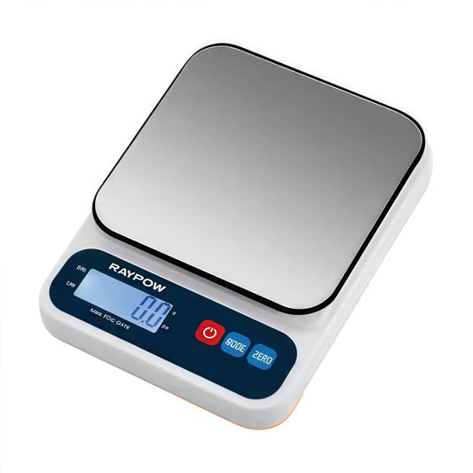 Digital Kitchen Scale 1g-10 Kg, Stainless Steel Platform, Backlit Lcd Screen, Tare Function, Aaa Battery, Modern Compact Design, Ideal for Baking and Daily Cooking