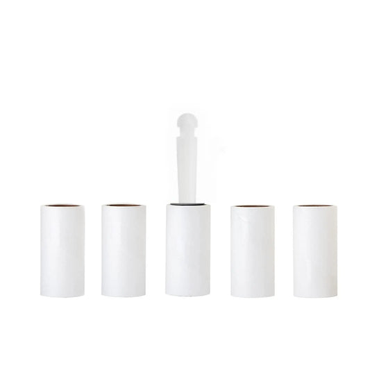 COTTECOT Pet Hair Removal Roller + 4 1 M Manual Remover Sticky Dust Remover Garment Dust Removal Hair Remover Single Hand Hair Remover Car Seats lint remover for dogs and cats Ref. 51105