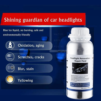 Headlight Coating Car Headlight Repair Fluid Car Light Polishing Set Headlight Atomization Cup Set of Heating Distillation