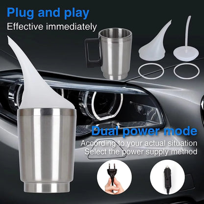 Headlight Coating Car Headlight Repair Fluid Car Light Polishing Set Headlight Atomization Cup Set of Heating Distillation